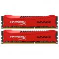 DIMM 16Gb 2x8Gb KIT DDR3 PC19200 2400MHz Kingston HyperX Savage Red (HX324C11SRK2/16)
